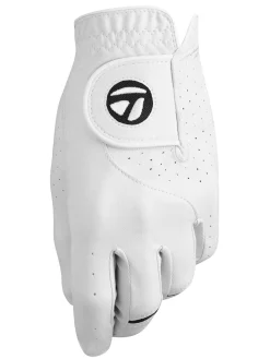 TaylorMade Mens Golf Gloves|Stratus Tech Golf Glove White