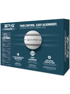 TaylorMade New Golf Balls|TP5 Stripe Golf Balls