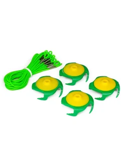 Tee Claw Tees|Tee Holder & Training Aid 4 Pack - Yellow/Green