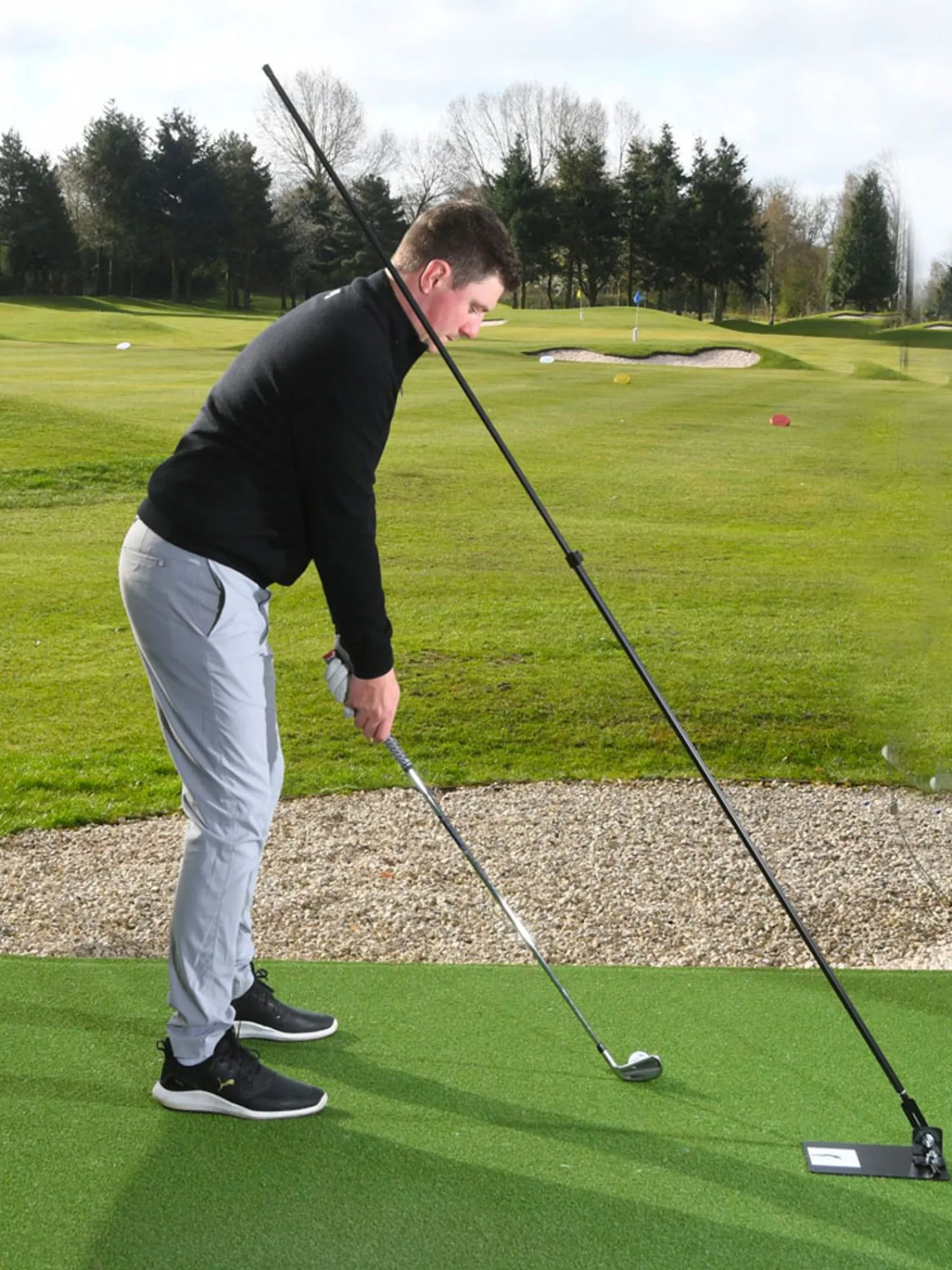 The Swing Plate Training Aids|Telescopic Rod
