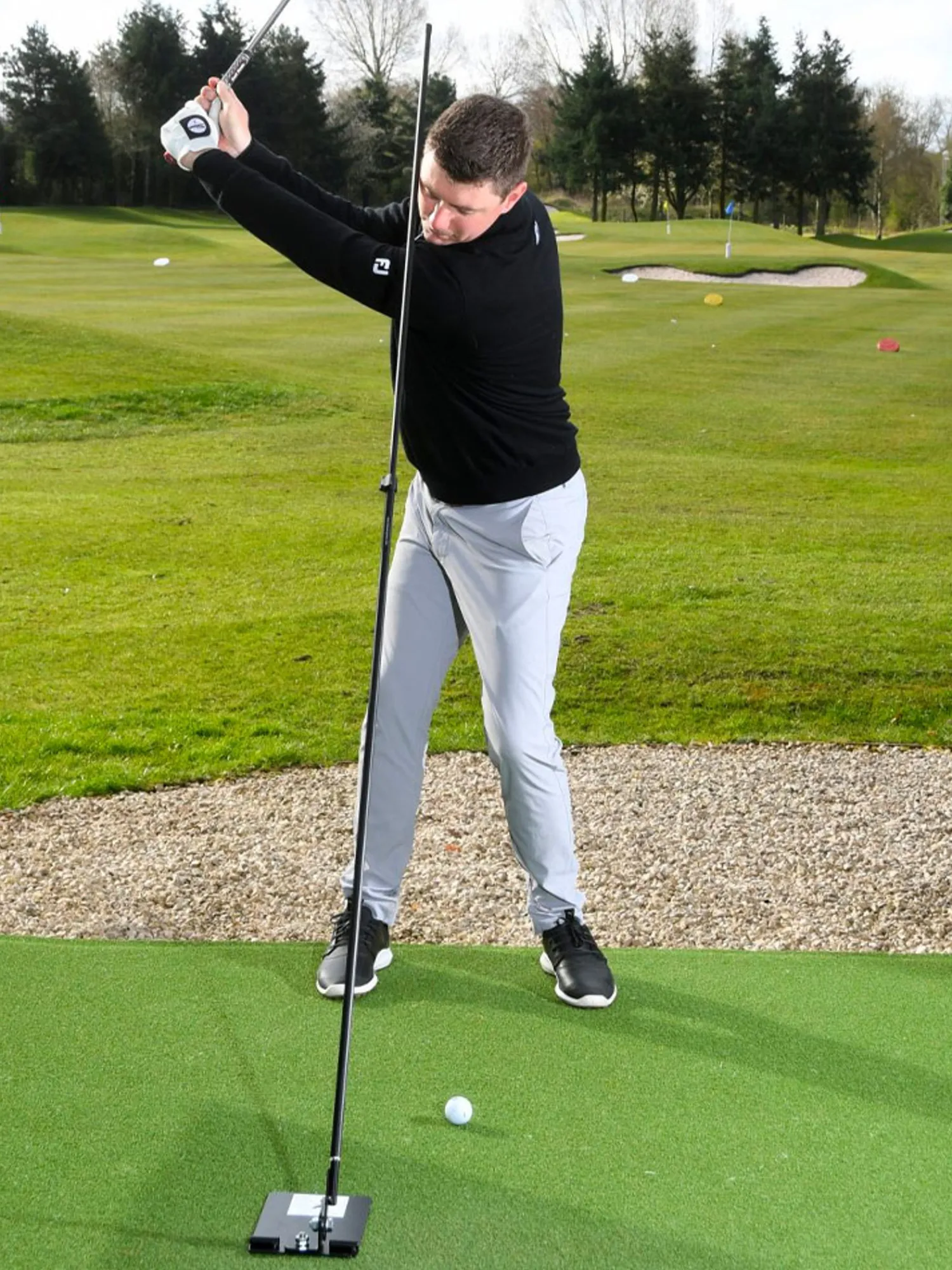 The Swing Plate Training Aids|Telescopic Rod