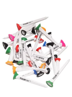 TourTee Tees|Large and Mini Combo 36 Pack with Case - White