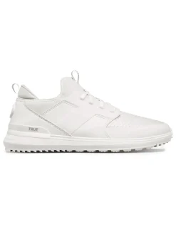 TRUE Linkswear Mens Golf Shoes|Lux G Golf Shoes - White