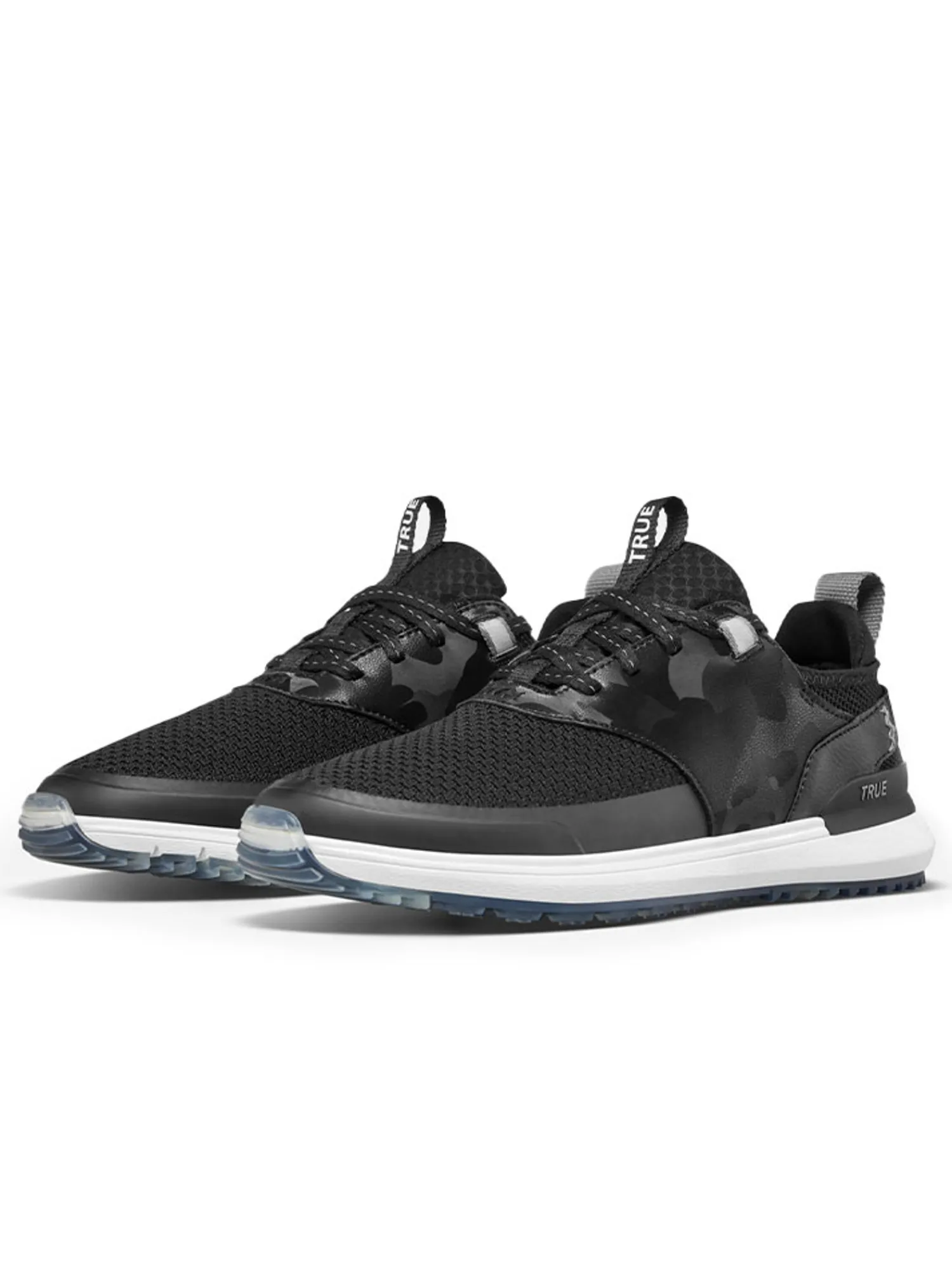 TRUE Linkswear Clearance Shoes|Lux Hybrid Golf Shoes - High Vis Black