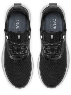 TRUE Linkswear Clearance Shoes|Lux Hybrid Golf Shoes - High Vis Black