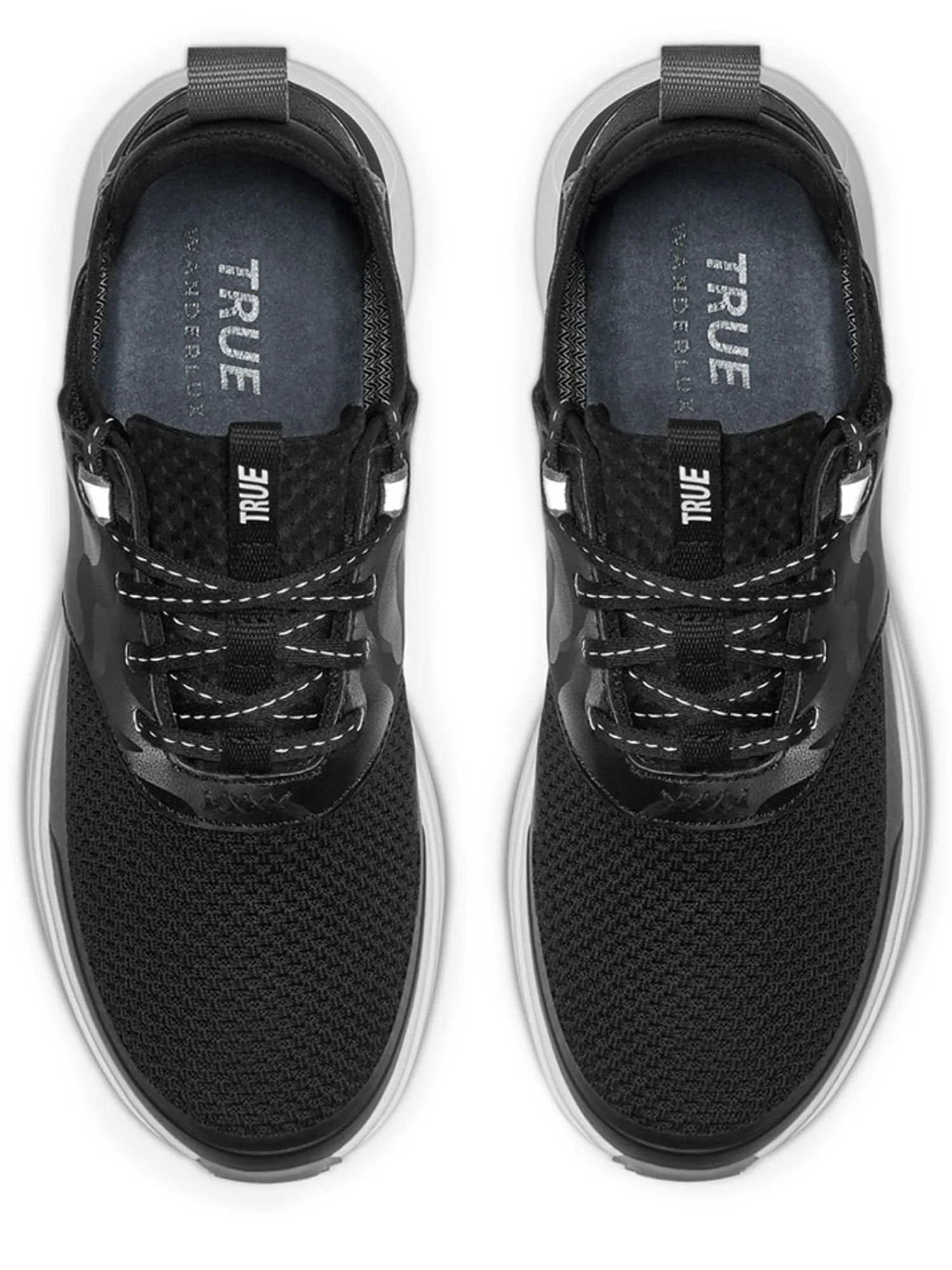 TRUE Linkswear Clearance Shoes|Lux Hybrid Golf Shoes - High Vis Black