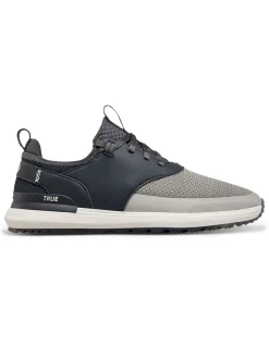 TRUE Linkswear Mens Golf Shoes|Lux Hybrid Golf Shoes - Nine Iron Grey