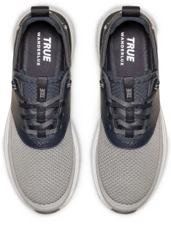 TRUE Linkswear Mens Golf Shoes|Lux Hybrid Golf Shoes - Nine Iron Grey
