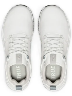 TRUE Linkswear Mens Golf Shoes|OG3 Pro Golf Shoes - Glacier White