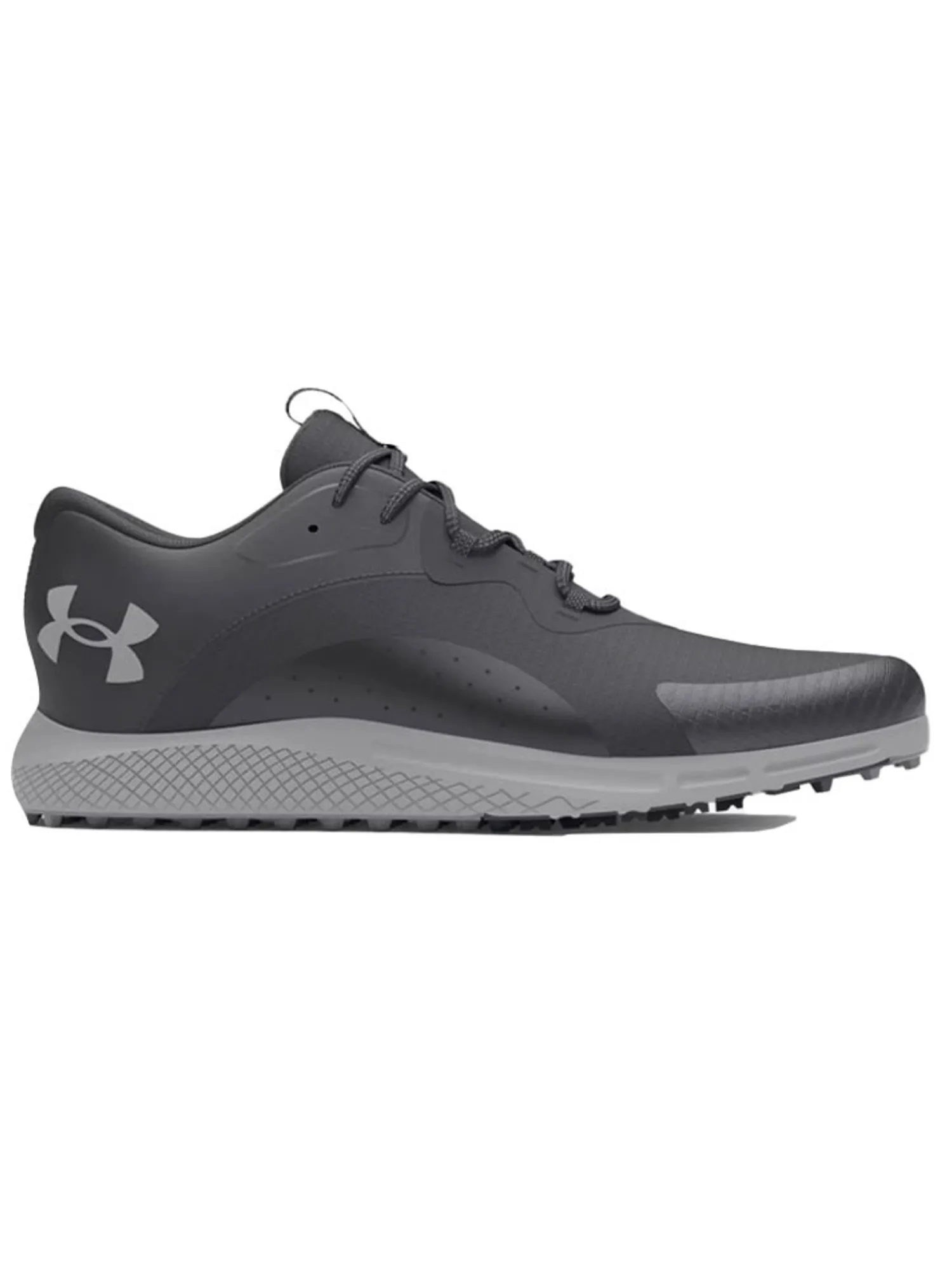Under Armour Clearance Shoes|Charged Draw 2 Spikeless Golf Shoes - Black/Mod Grey