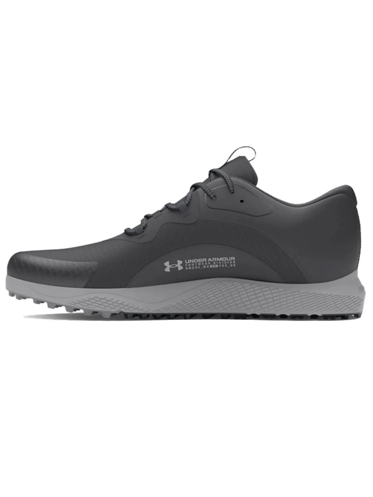 Under Armour Clearance Shoes|Charged Draw 2 Spikeless Golf Shoes - Black/Mod Grey