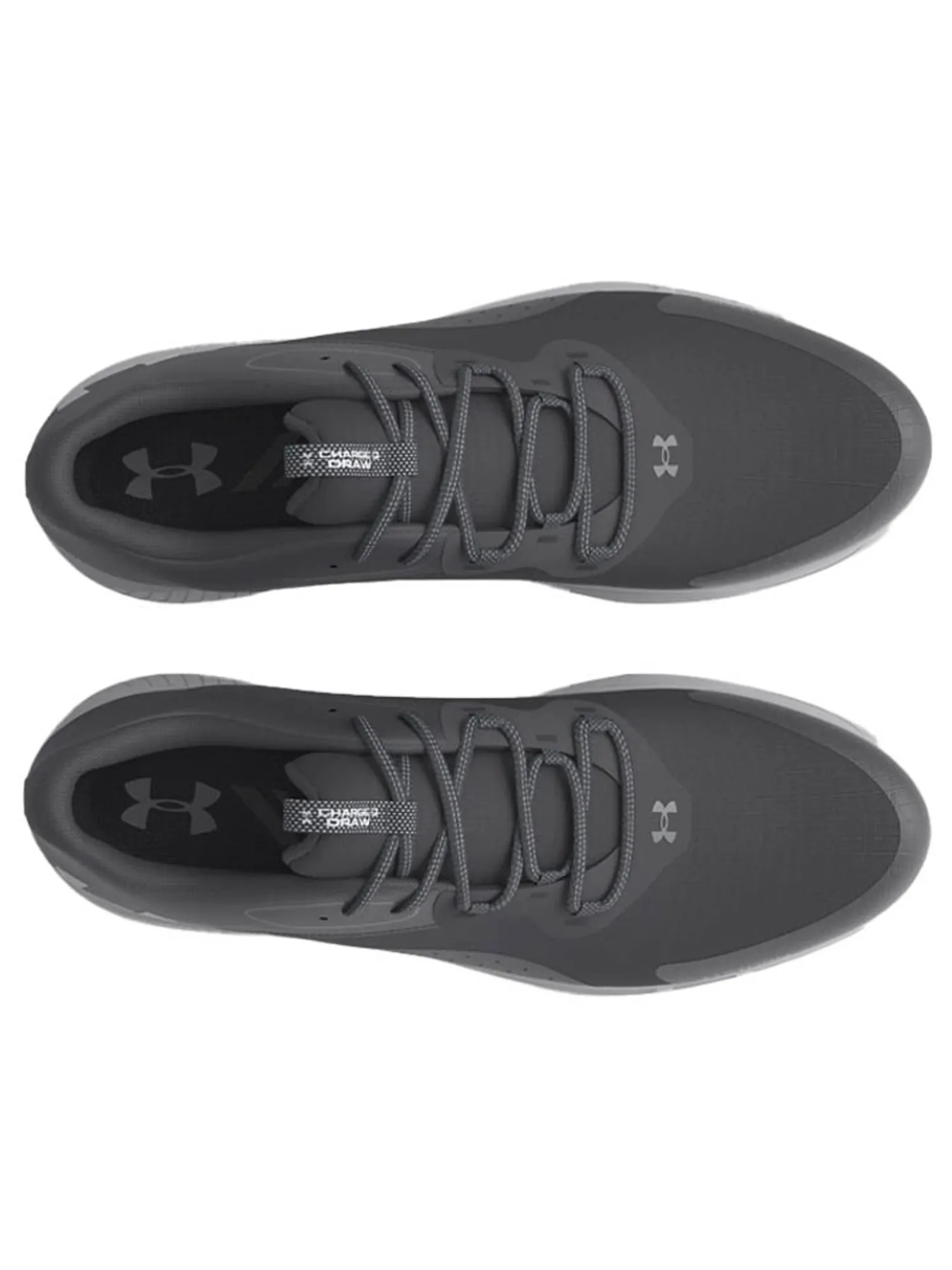 Under Armour Clearance Shoes|Charged Draw 2 Spikeless Golf Shoes - Black/Mod Grey