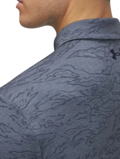 Under Armour Shirts|Drive Jacquard Polo - Downpour Grey/Gravel