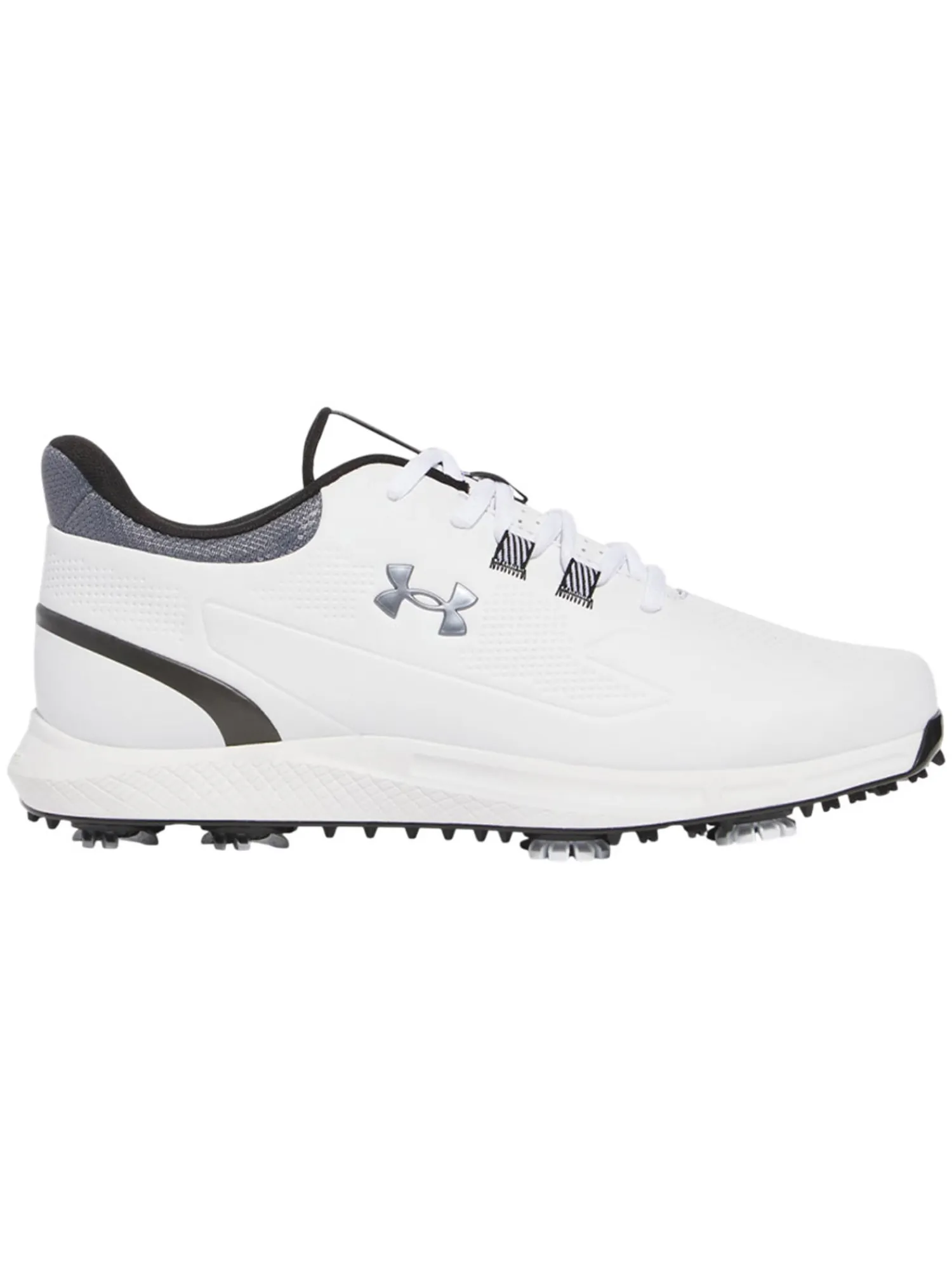 Under Armour Mens Golf Shoes|Drive Medal RST Golf Shoes - White/Castlerock