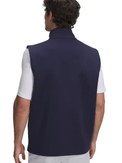 Under Armour Vests|Drive Pro Storm Hybrid Vest - Midnight Navy/Metallic Silver