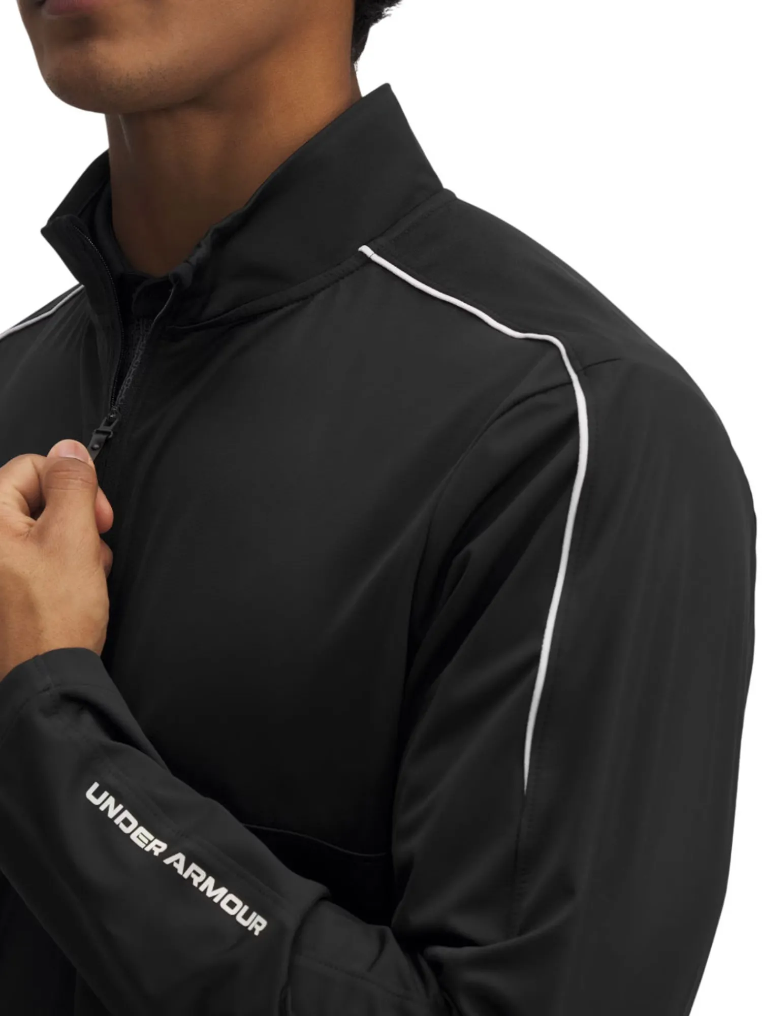 Under Armour Jumpers|Drive Wind Half Zip - Black