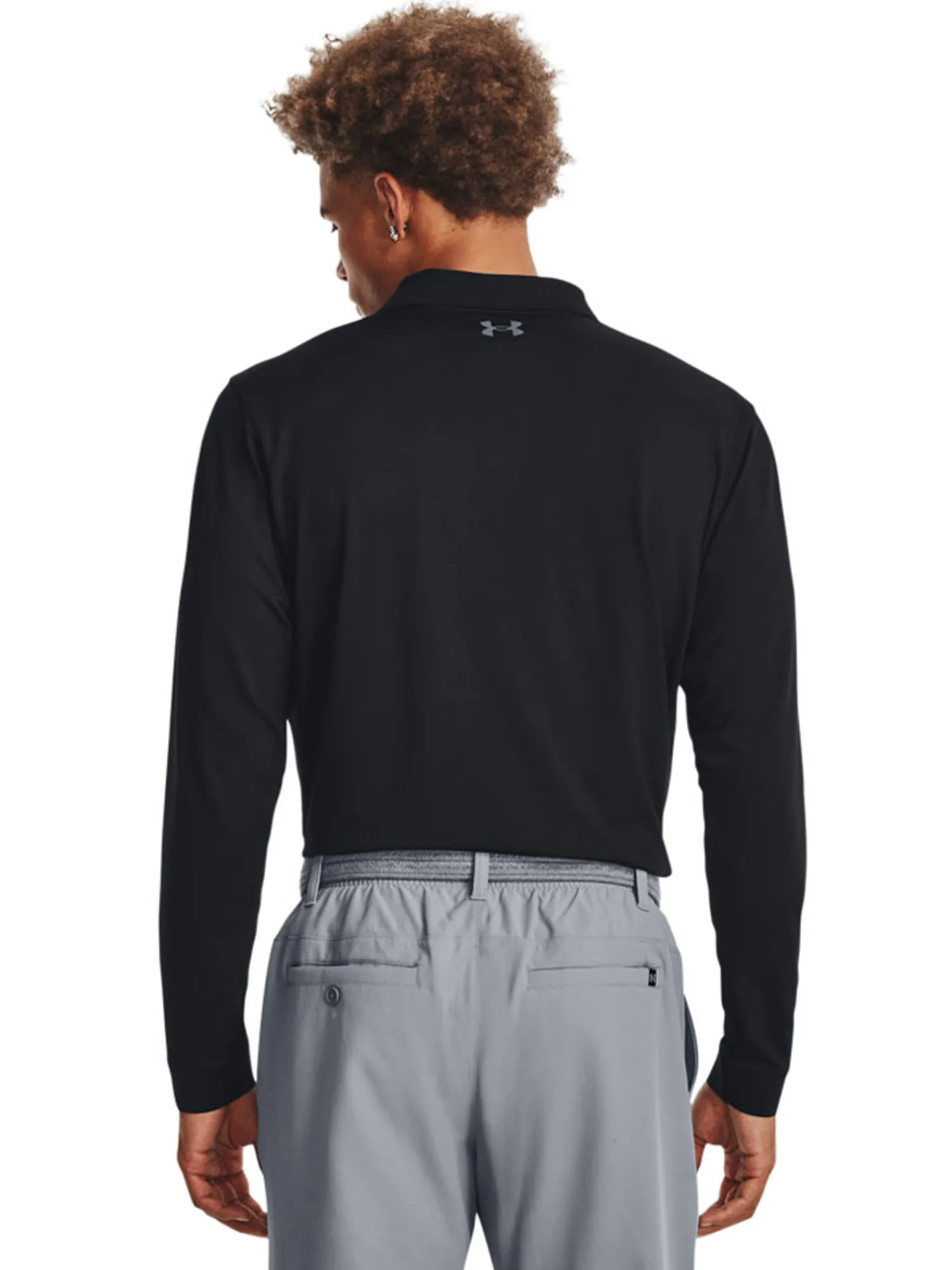 Under Armour Shirts|Matchplay Long Sleeve Polo - Black