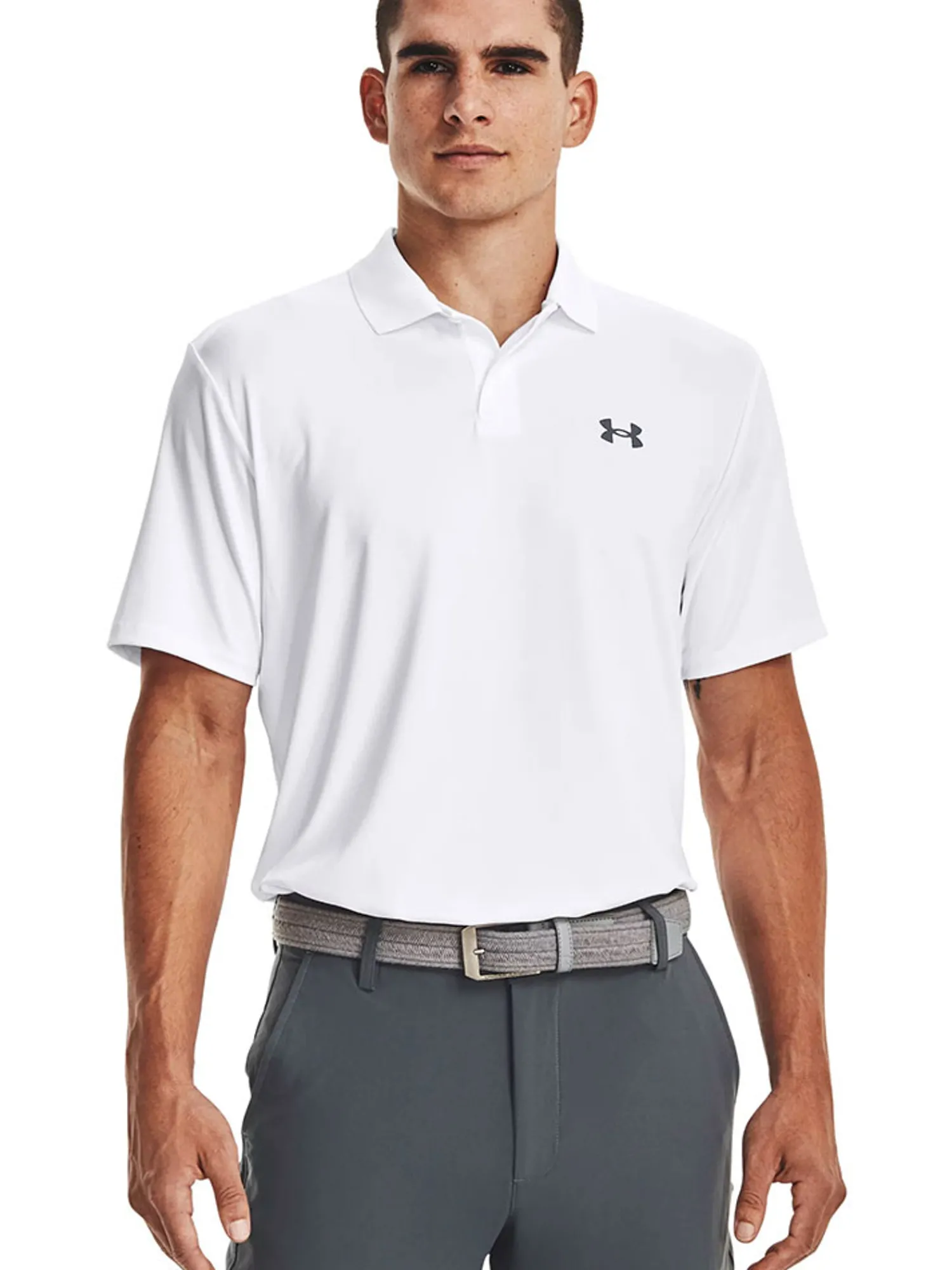 Under Armour Shirts|Matchplay Polo - White