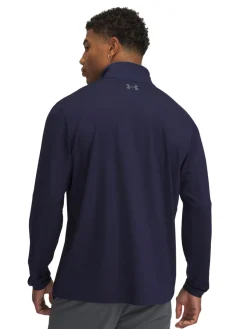 Under Armour Jumpers|Matchplay 1/4-Zip - Midnight Navy/Pitch Grey