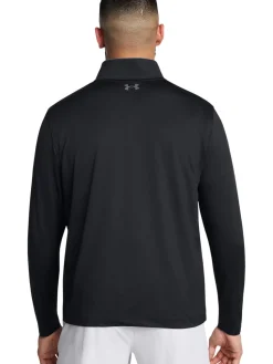 Under Armour Jumpers|Matchplay 1/4-Zip - Black/Pitch Grey