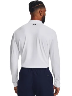 Under Armour Shirts|Performance 3.0 Long Sleeve Polo - White