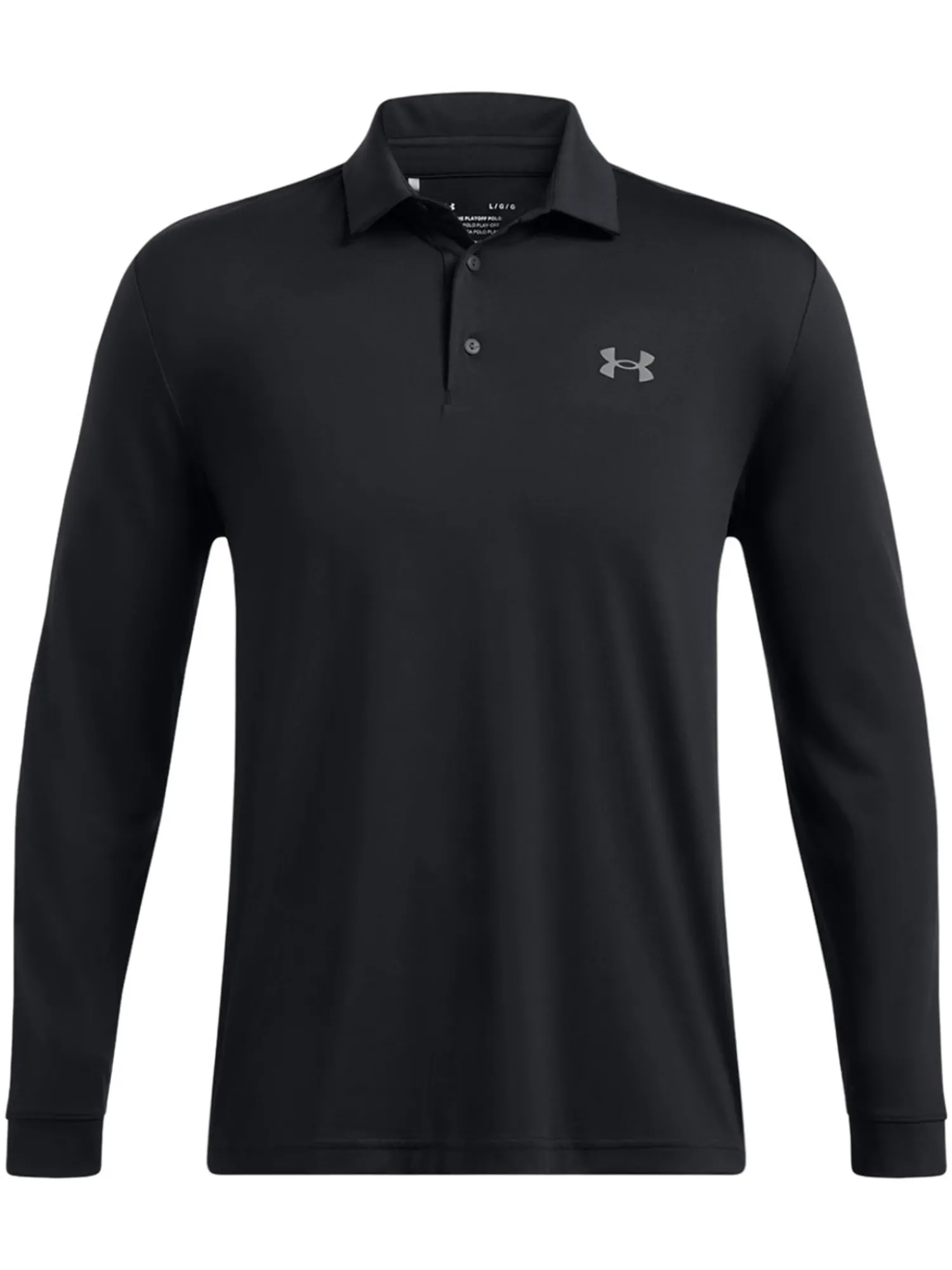 Under Armour Shirts|Playoff 3.0 Long Sleeve Polo - Black