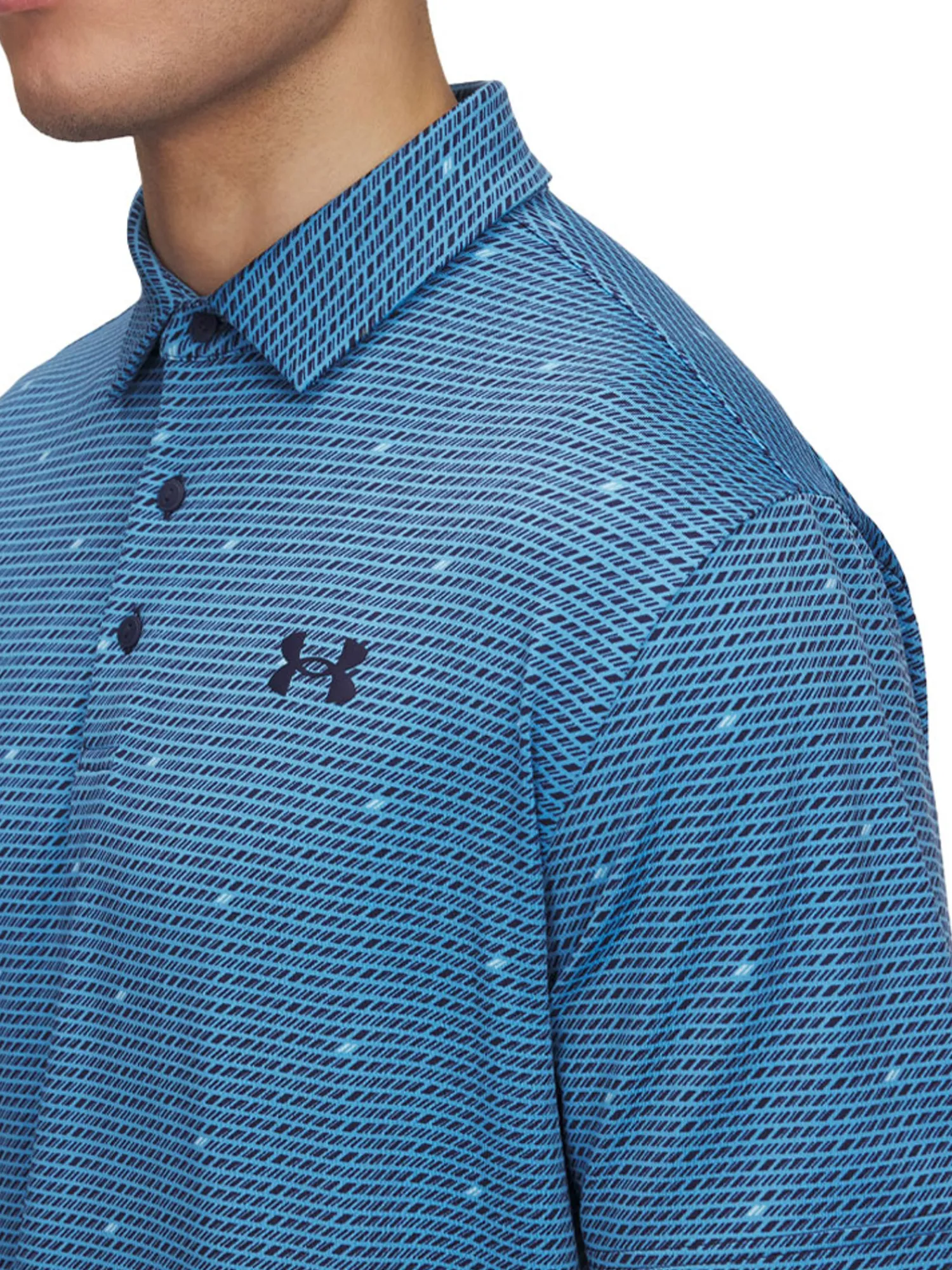 Under Armour Shirts|Playoff 3.0 Printed Polo - Ether Blue/Stream