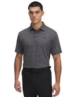 Under Armour Shirts|Playoff 3.0 Printed Polo - Castlerock/Black
