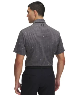 Under Armour Shirts|Playoff 3.0 Printed Polo - Castlerock/Black