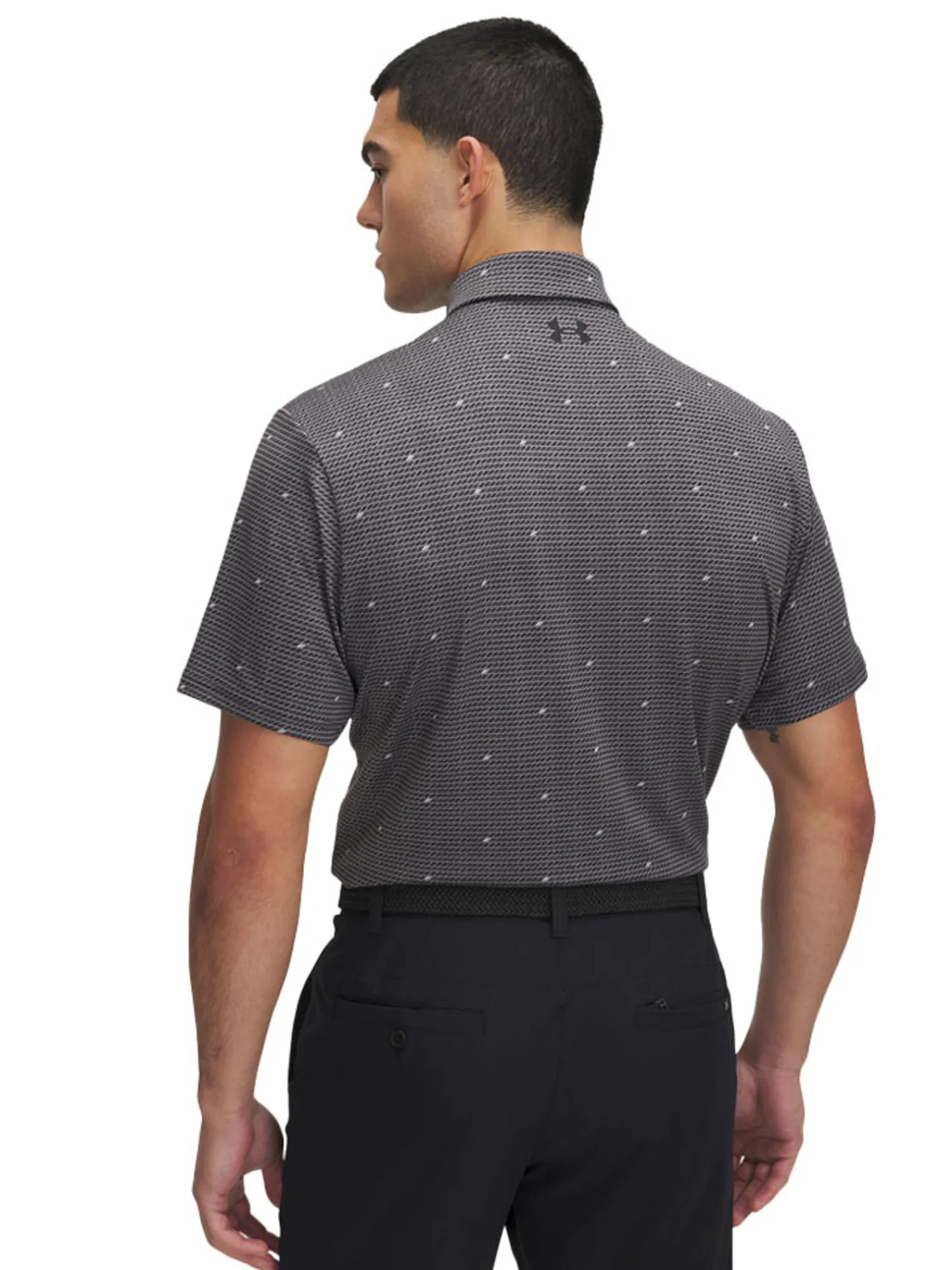 Under Armour Shirts|Playoff 3.0 Printed Polo - Castlerock/Black