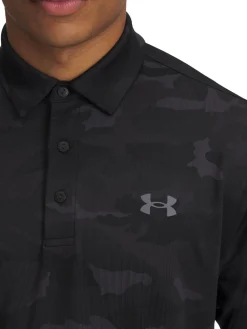 Under Armour Shirts|Playoff 3.0 Printed Polo - Black/Castlerock