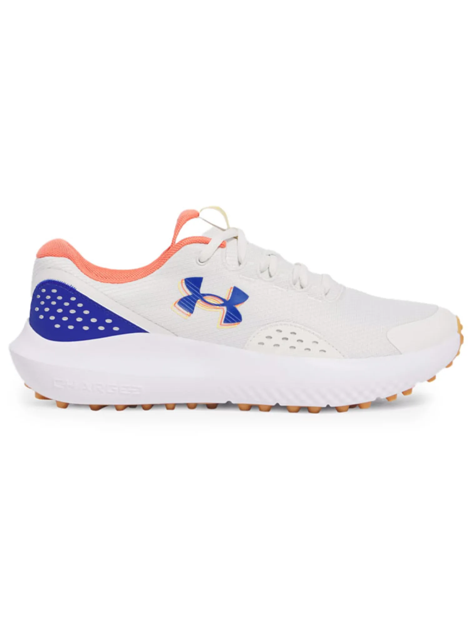 Under Armour Mens Golf Shoes|Surge Golf Shoes - White Clay/Royal