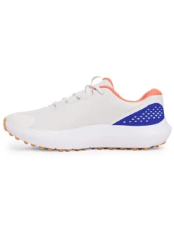 Under Armour Mens Golf Shoes|Surge Golf Shoes - White Clay/Royal