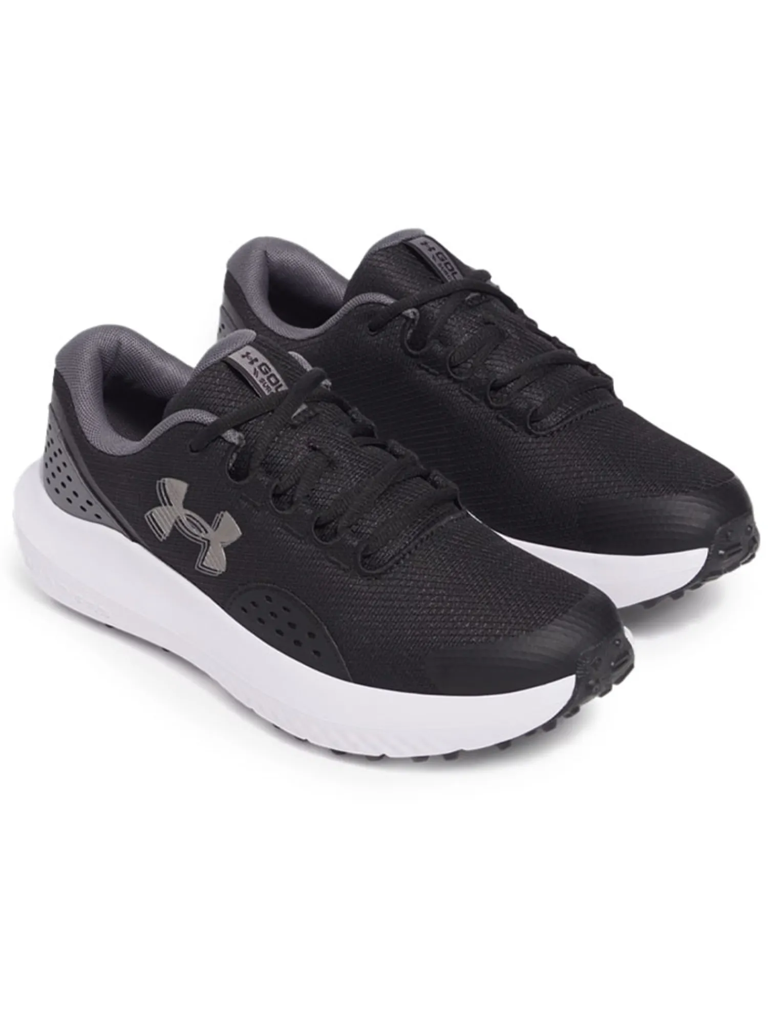 Under Armour Mens Golf Shoes|Surge Golf Shoes - Black/Castlerock