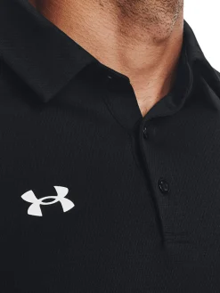 Under Armour Clearance Clothing|Team Tech Polo Shirt - Black