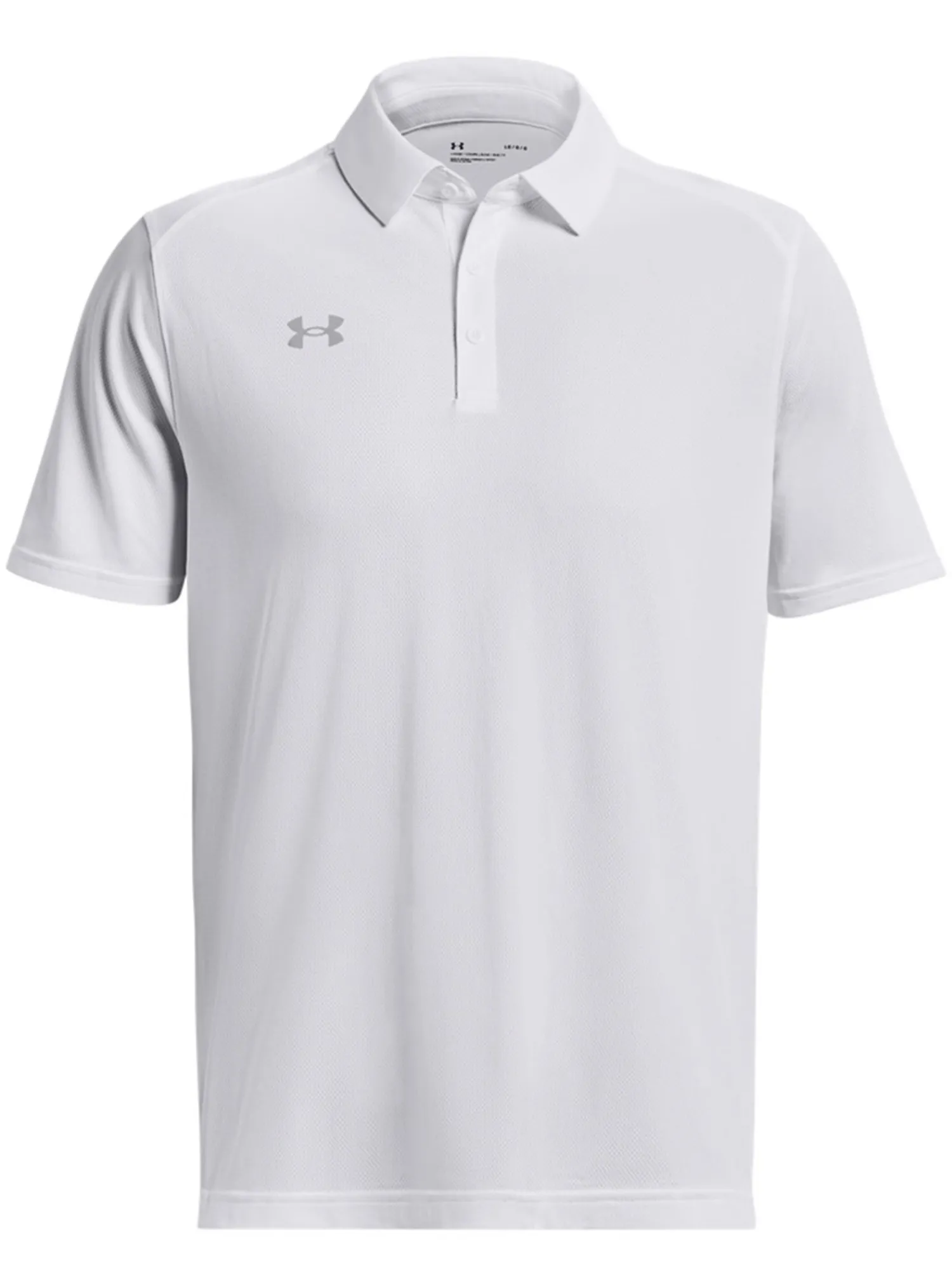 Under Armour Clearance Clothing|Team Tech Polo Shirt - White
