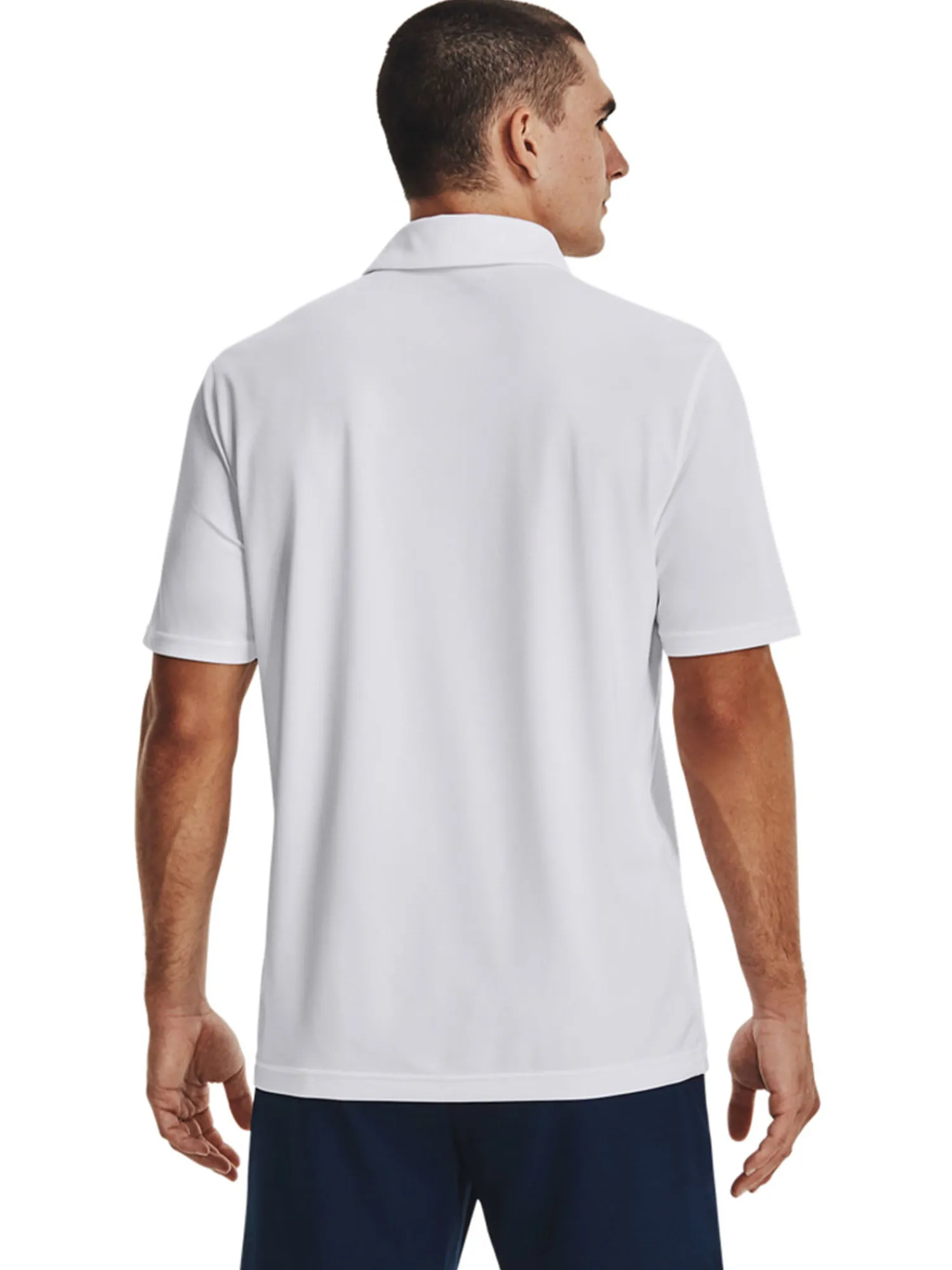 Under Armour Clearance Clothing|Team Tech Polo Shirt - White