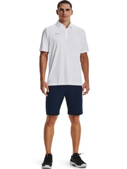 Under Armour Clearance Clothing|Team Tech Polo Shirt - White