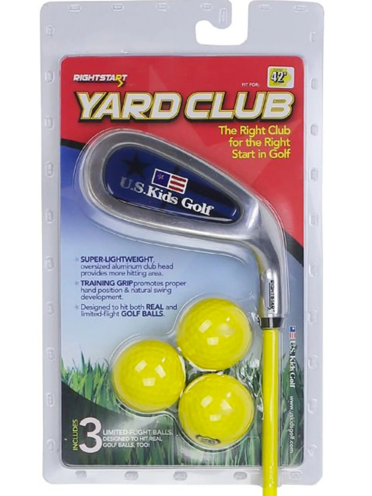 US Kids Single Irons|Golf RS42 Yard Club