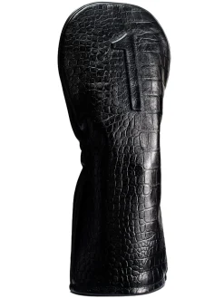 Vessel Club Covers|Lux Embosse Headcover - Croc Black