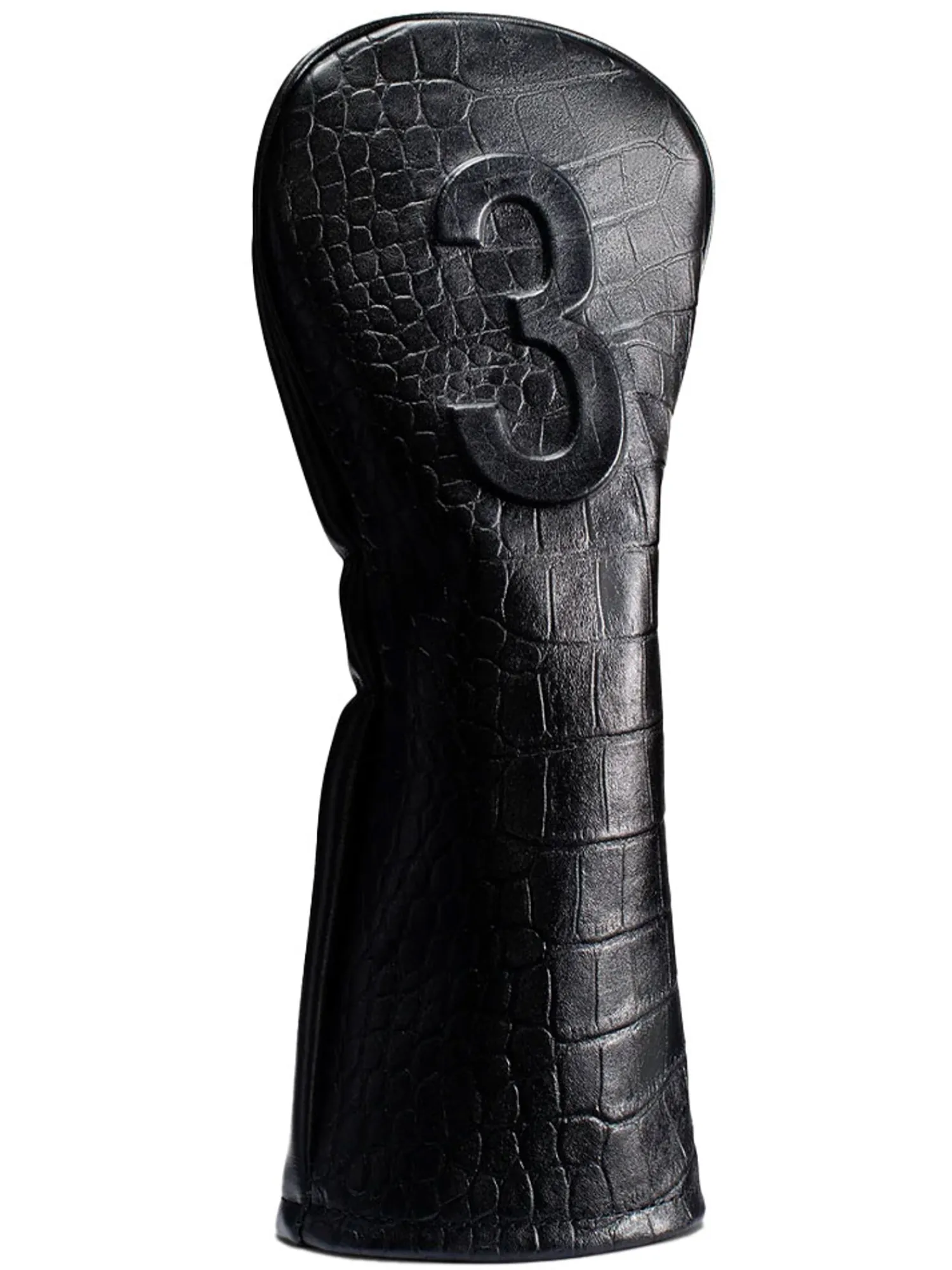 Vessel Club Covers|Lux Embosse Headcover - Croc Black