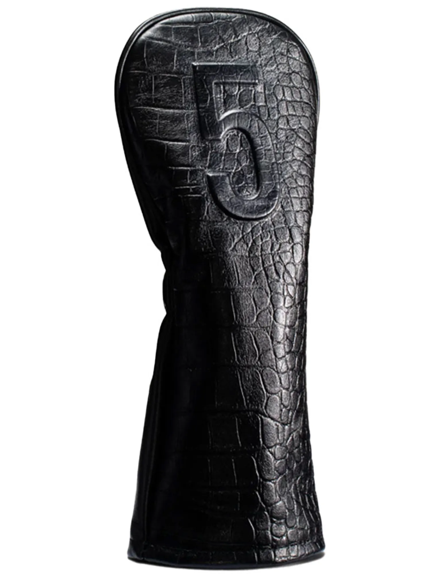 Vessel Club Covers|Lux Embosse Headcover - Croc Black