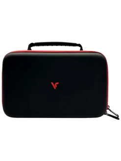 Voice Caddie Launch Monitors|Voide Caddie SC4 Protective Pouch - Black/Red