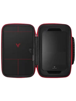 Voice Caddie Launch Monitors|Voide Caddie SC4 Protective Pouch - Black/Red