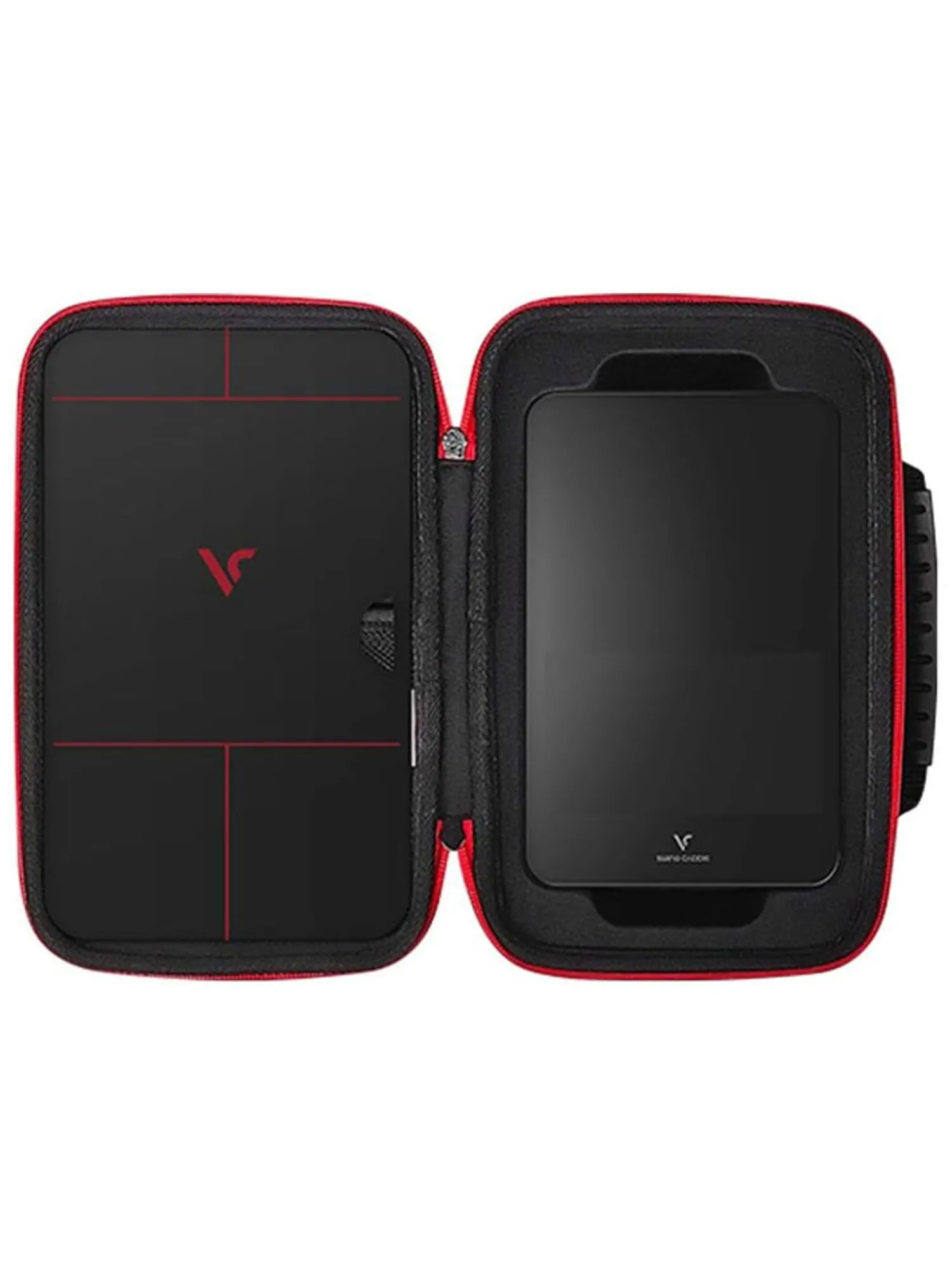 Voice Caddie Launch Monitors|Voide Caddie SC4 Protective Pouch - Black/Red