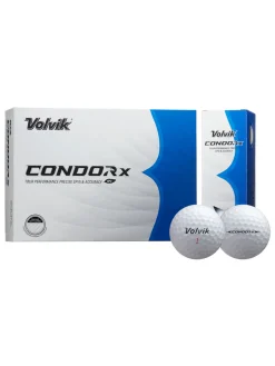 Volvik New Golf Balls|Clearance Gloves|Condor X Golf Balls - 1 Dozen White