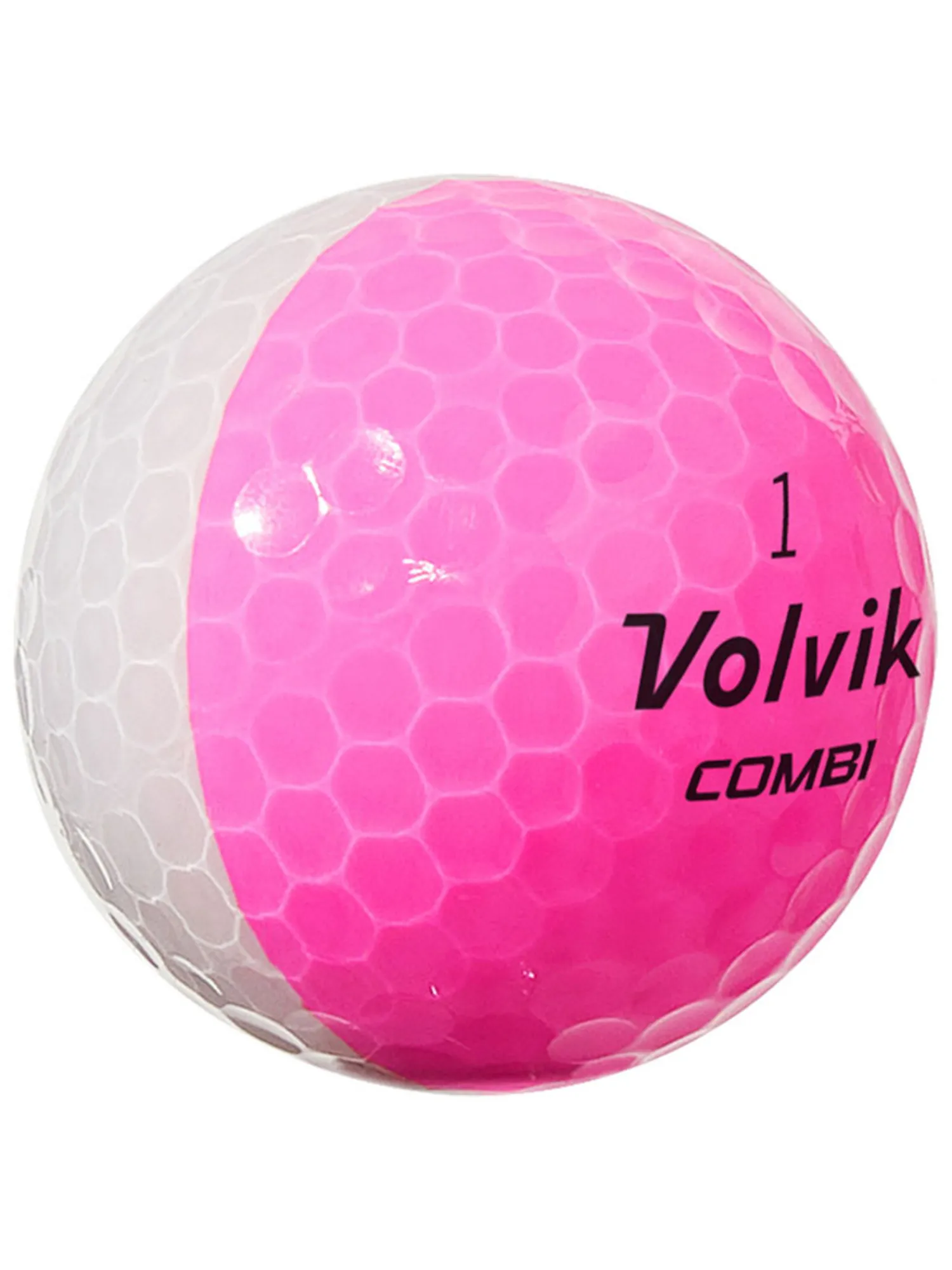 Volvik New Golf Balls|Clearance Gloves|Crystal Combi Golf Balls - 1 Dozen Multi