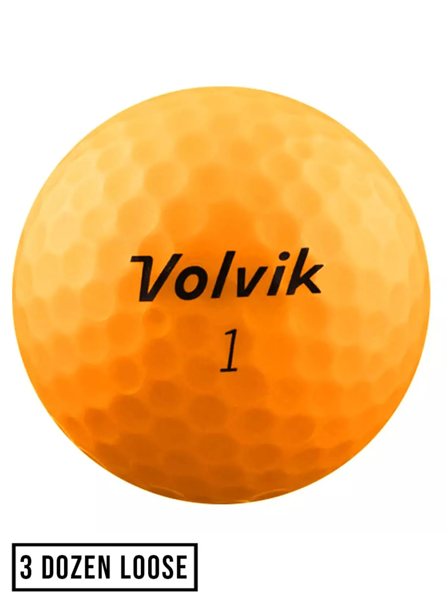 Volvik New Golf Balls|Novelty Golf Balls|Vimat Loose Golf Balls - 3 Dozen