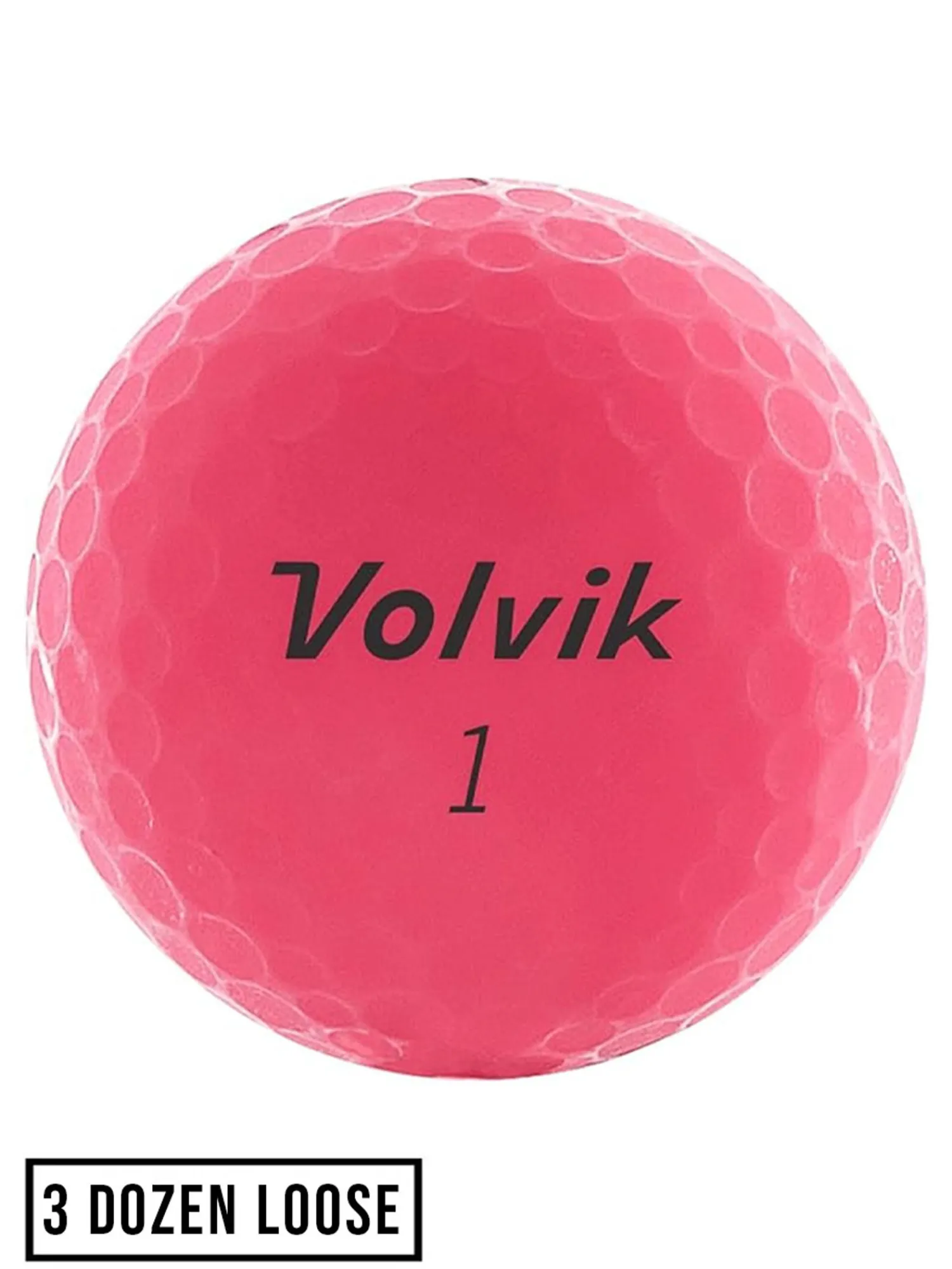 Volvik New Golf Balls|Novelty Golf Balls|Vimat Loose Golf Balls - 3 Dozen
