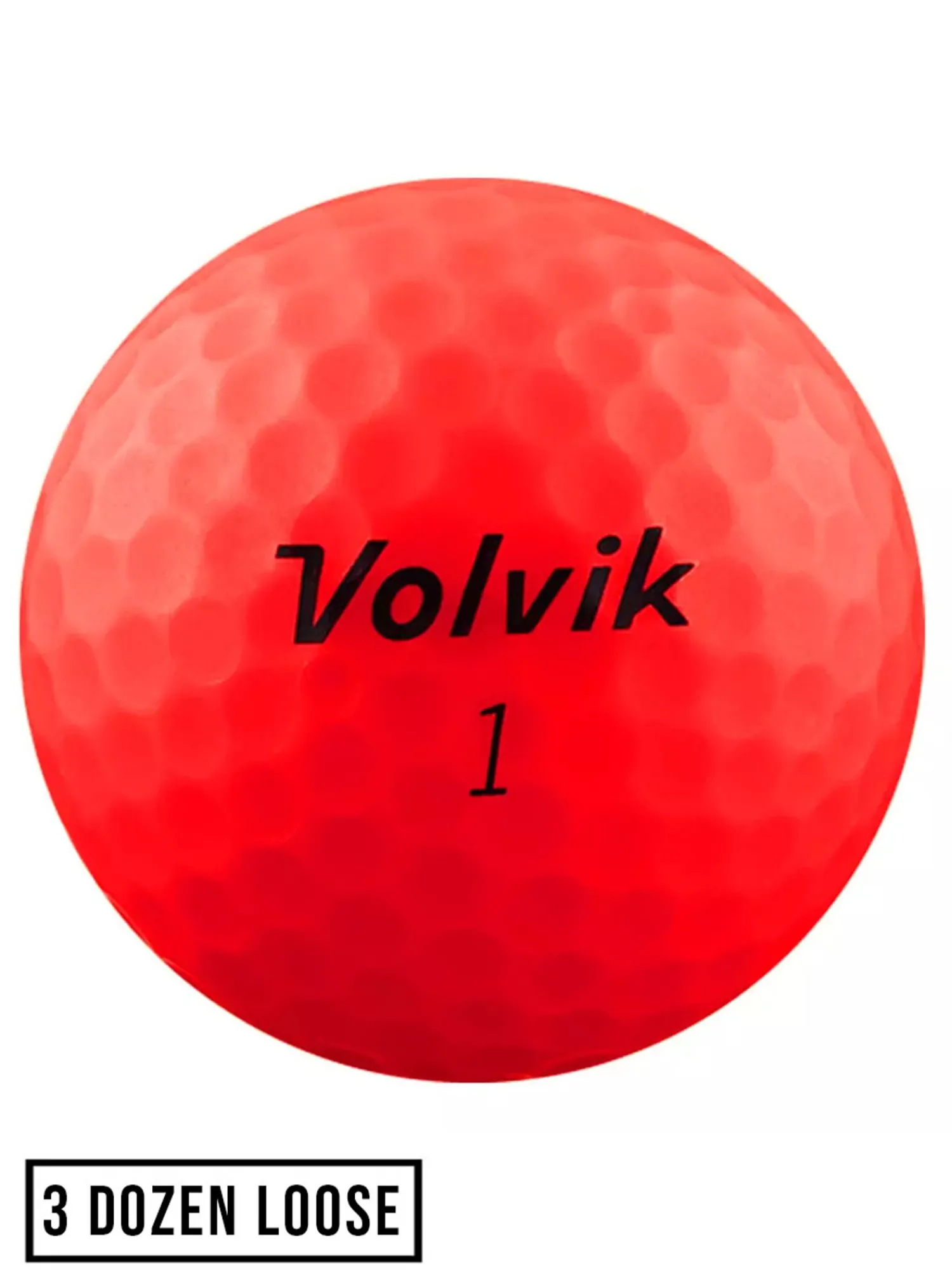 Volvik New Golf Balls|Novelty Golf Balls|Vimat Loose Golf Balls - 3 Dozen